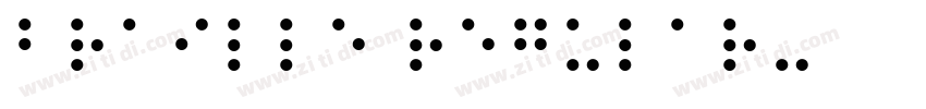 Braille Regular字体转换